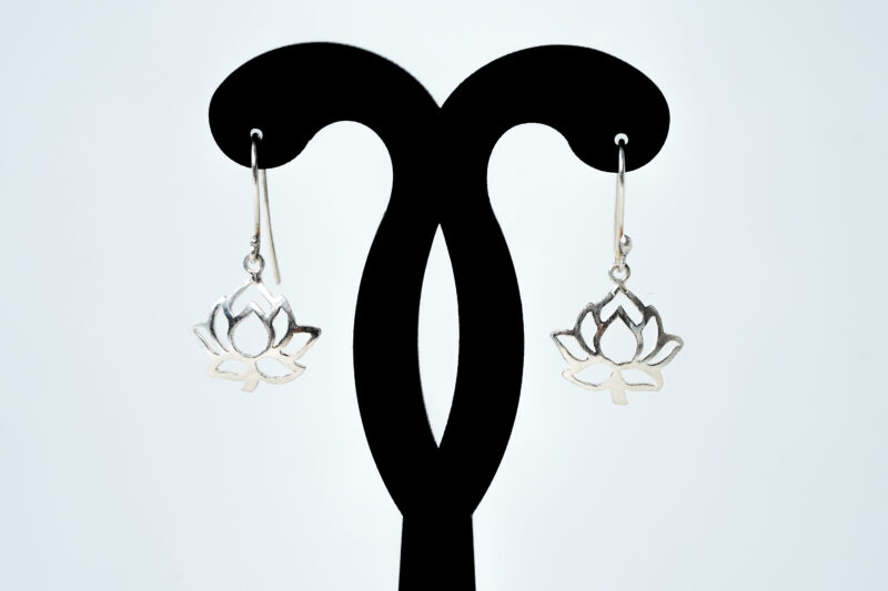 Lotus Earrings | 925 silver